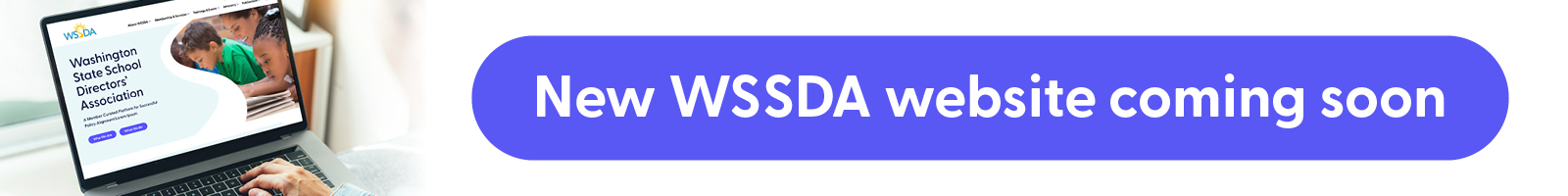 Alert about new website design